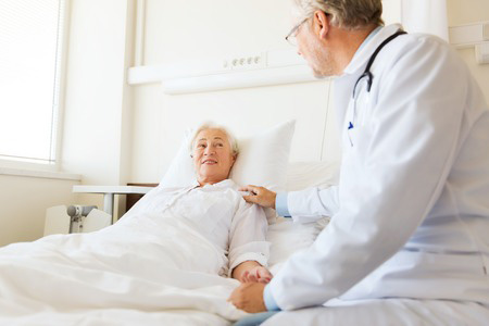 Doctor and smiling Patient